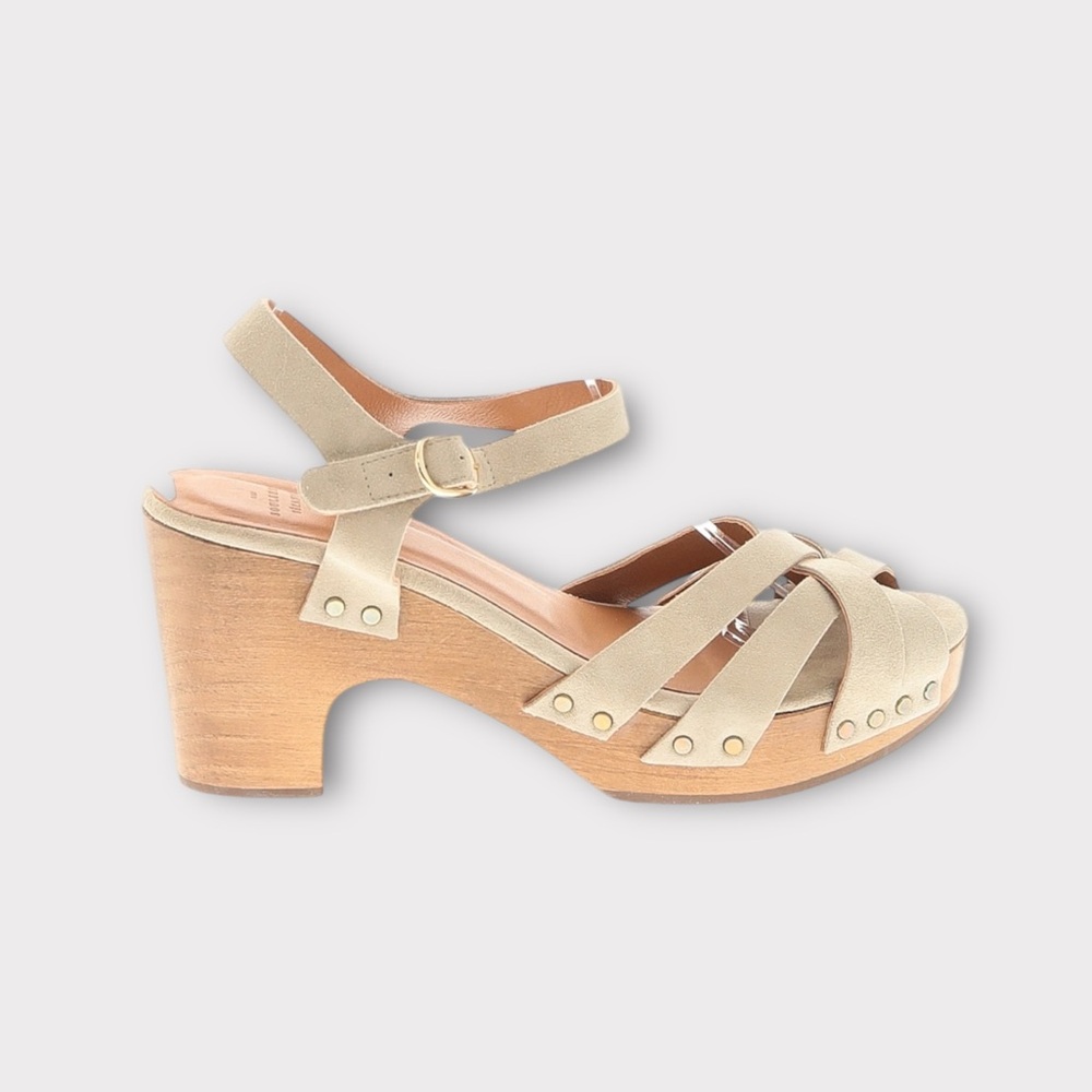 Sézane Isabelle Clogs in Sandstone FR 42 / US 11 - Picture 6 of 12